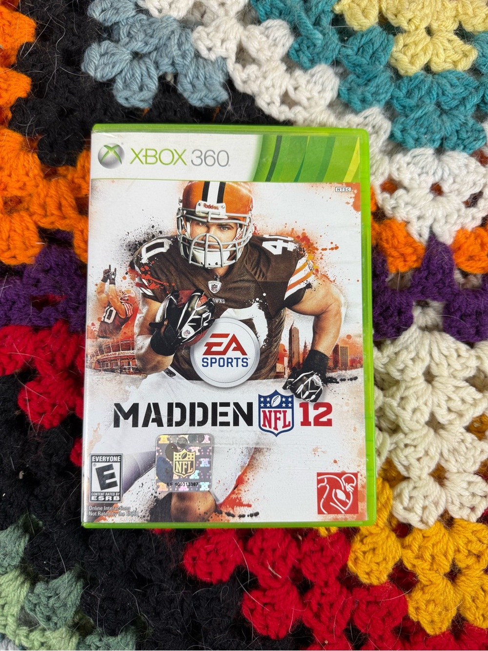 Microsoft Xbox 360 Madden NFL 12 — White, Brown, Green